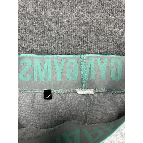 Gymshark Leggings Womens XS Gray Compression Seamless Ankle Yoga Workout Gym - Picture 2 of 7